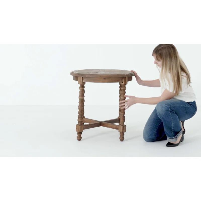 Jacob Solid Wood End Table