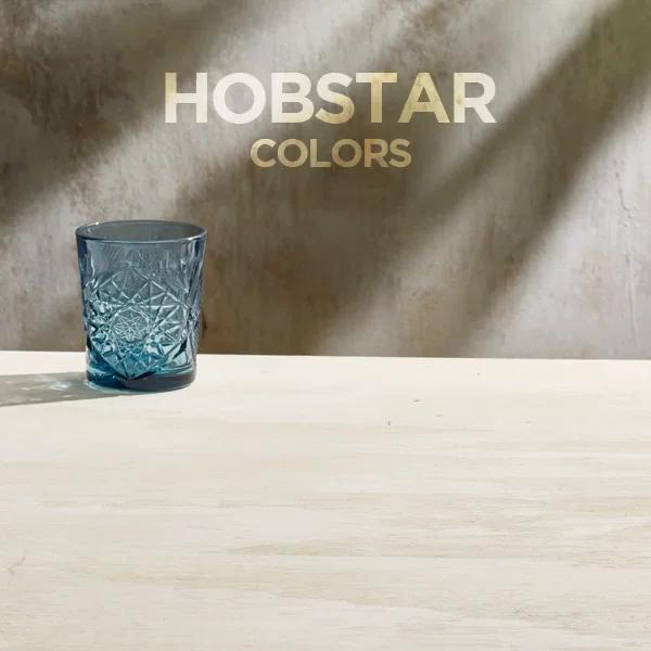 Libbey Hobstar Rose Double Old Fashioned Glasses, 12-Ounce (Set of 4)