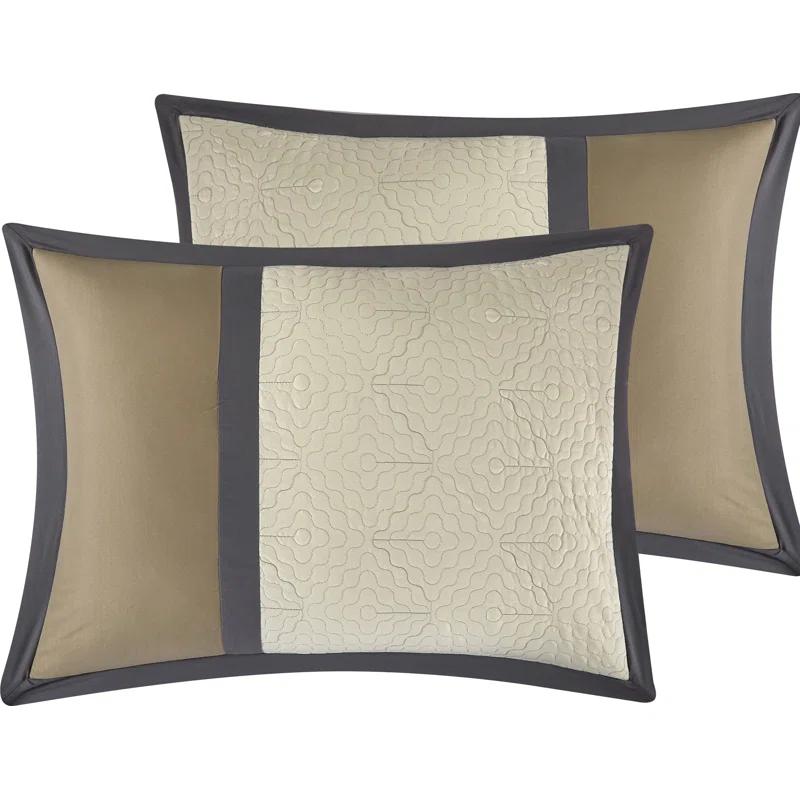 Nanshing America, Inc Angellyna 10 Piece Medallion Print Comforter Set & Reviews | Wayfair