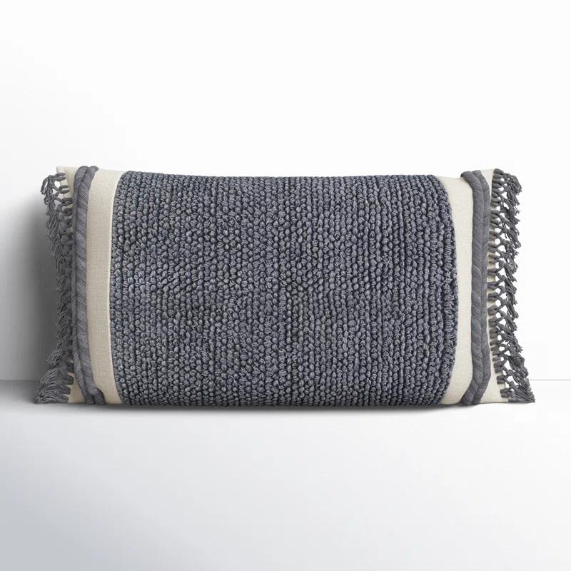 Rizzy Home Fringed Throw Pillow