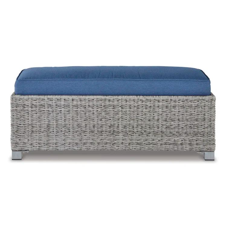 Latitude Run® Lylou Beach Rattan Picnic Bench | Wayfair