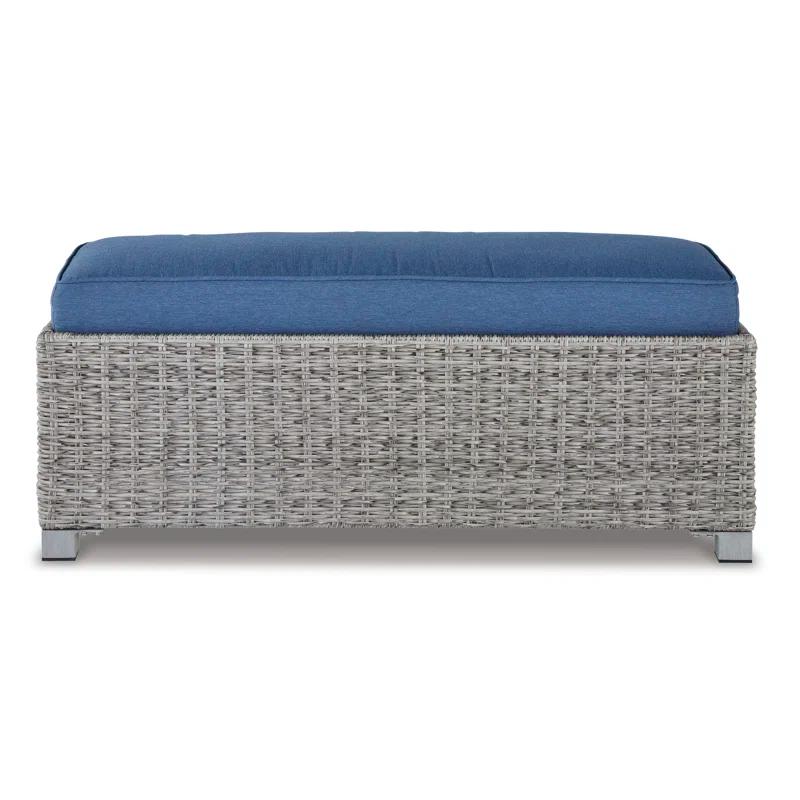 Latitude Run® Lylou Beach Rattan Picnic Bench | Wayfair