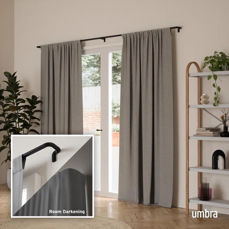 Tawny Blackout Curtain Rod