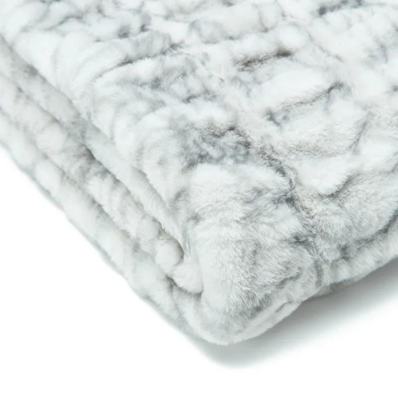 Chanasya Faux Fur Throw