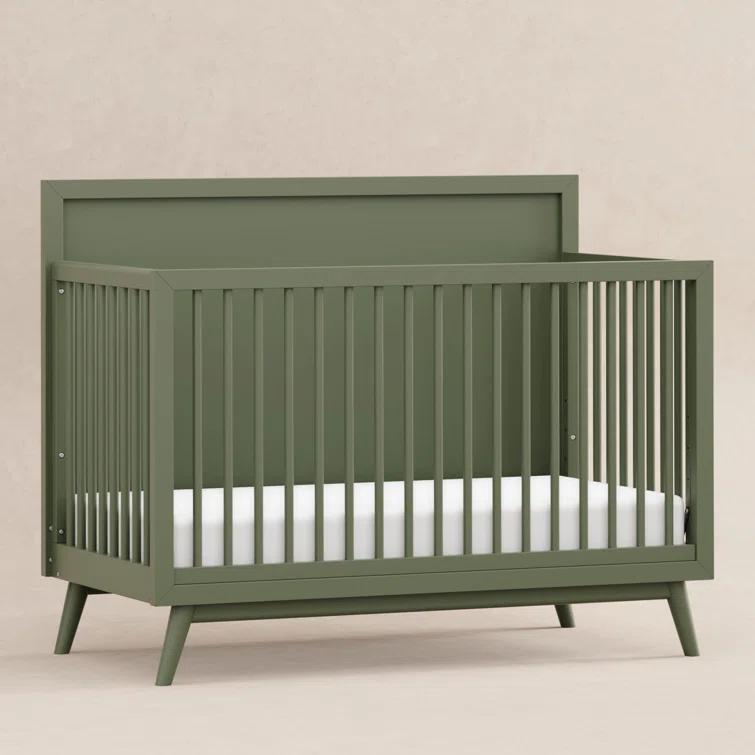 Palma 4-in-1 Convertible Crib with Toddler Bed Conversion Kit