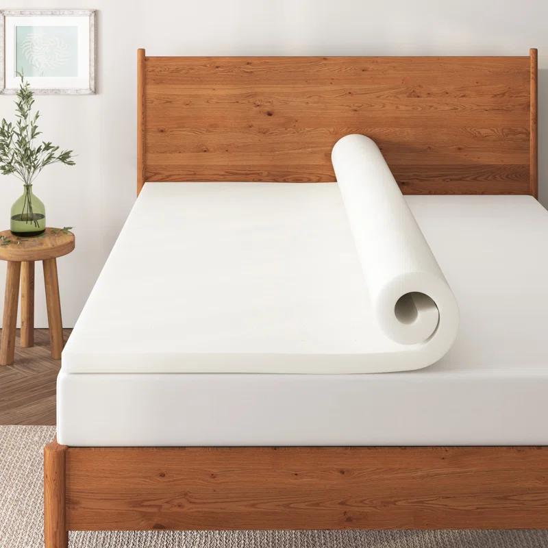 Nap Queen 1.5'' Ventilated Memory Foam Mattress Topper