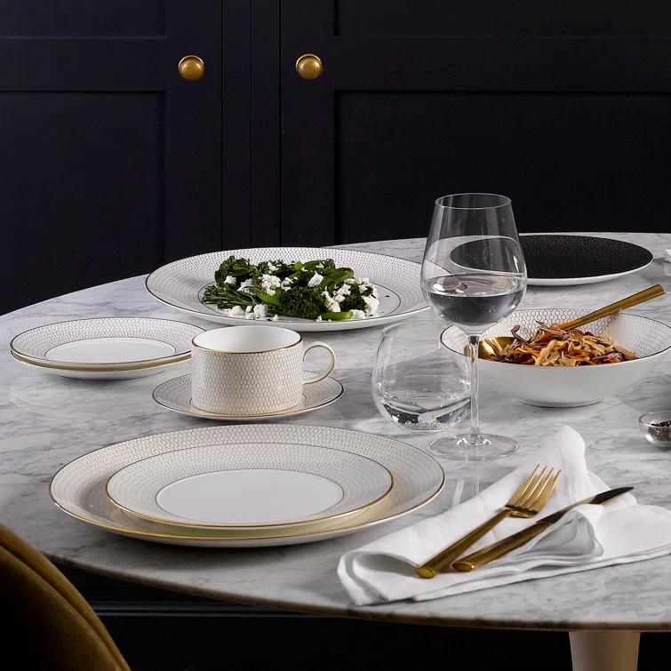 Wedgwood Gio Gold 5 Piece Place Setting & Reviews | Wayfair