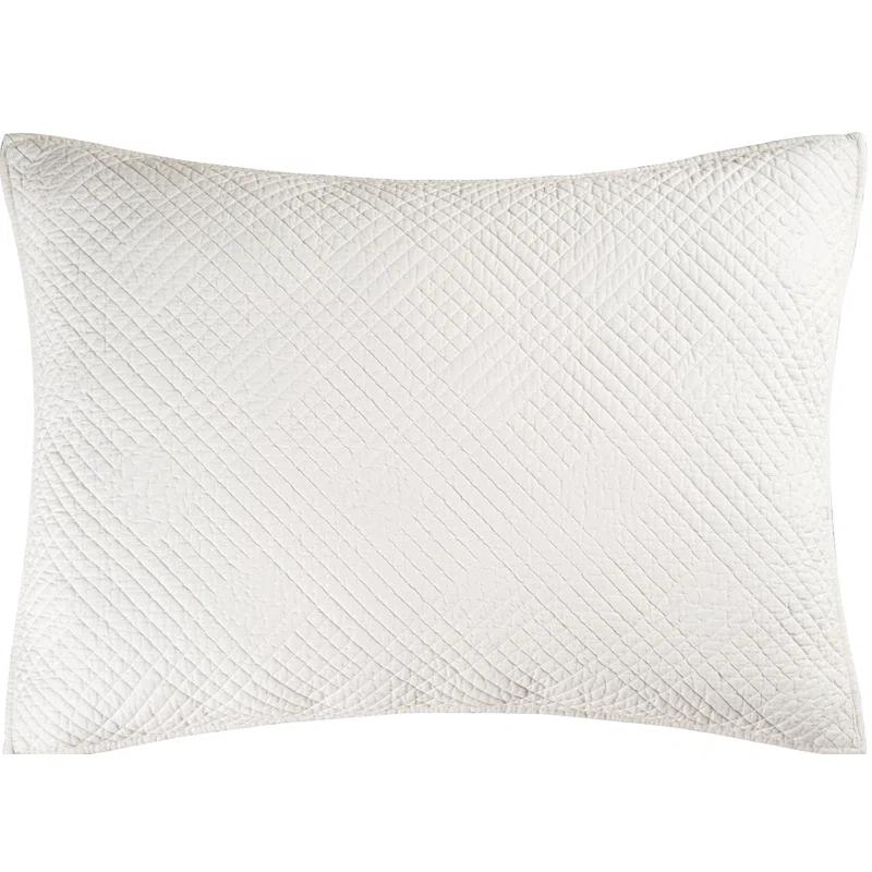 C&F Home Hampton Soft White Cotton Sham