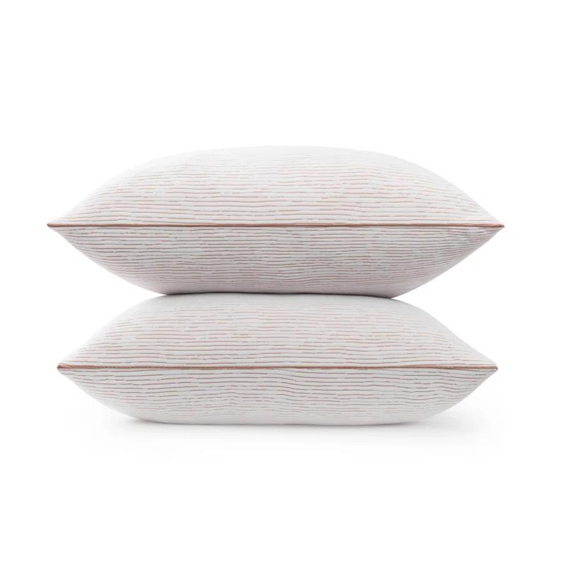 Beautyrest Beautyrest Copper Lux Memory Foam Jumbo Medium Support Pillow (Set of 2)
