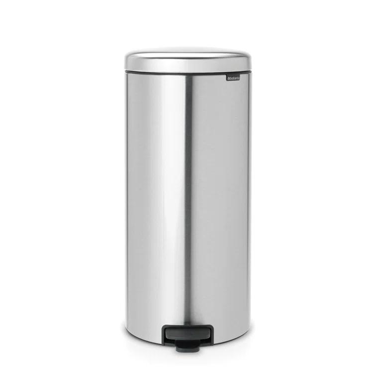 Brabantia NewIcon Step On Trash Can, 8 Gallon (30 Liter)