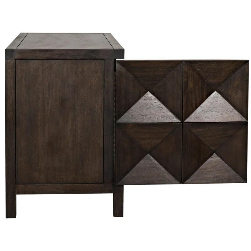 Aaran Small Cabinet - Ebony