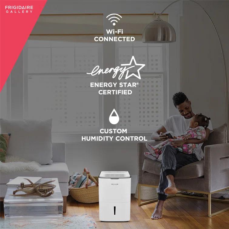 Frigidaire Frigidaire Gallery High Humidity 50 Pint Capacity Dehumidifier with Wi-Fi