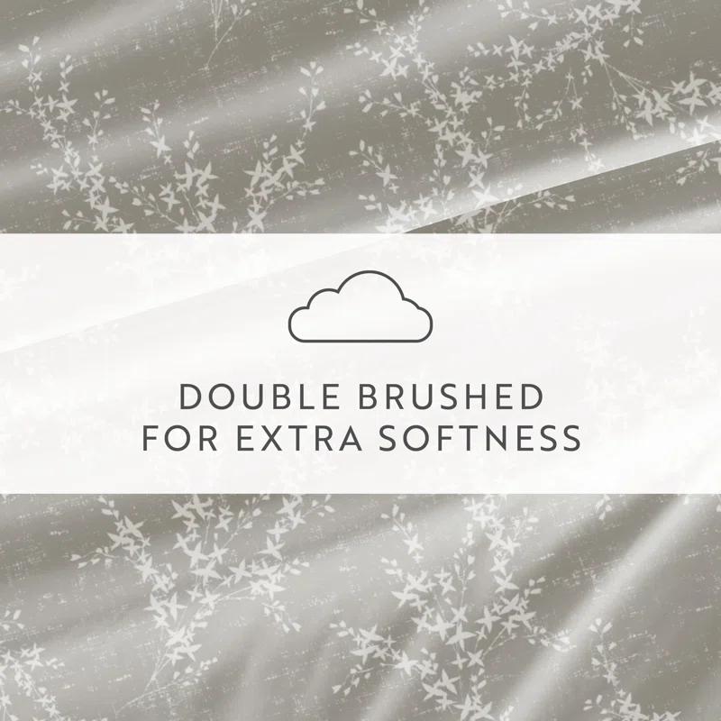 IEnjoy Home 4 Piece Delicate Details Pattern Sheet Set