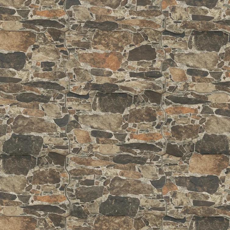 Merola Tile Rambla 15" x 23" Porcelain Stone Look Wall & Floor Tile