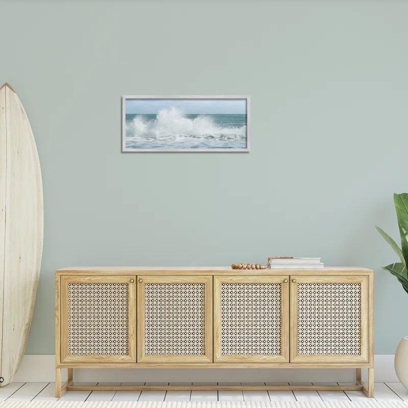 Stupell Industries " Ocean Waves Crashing Foam Splash " by Lori Deiter