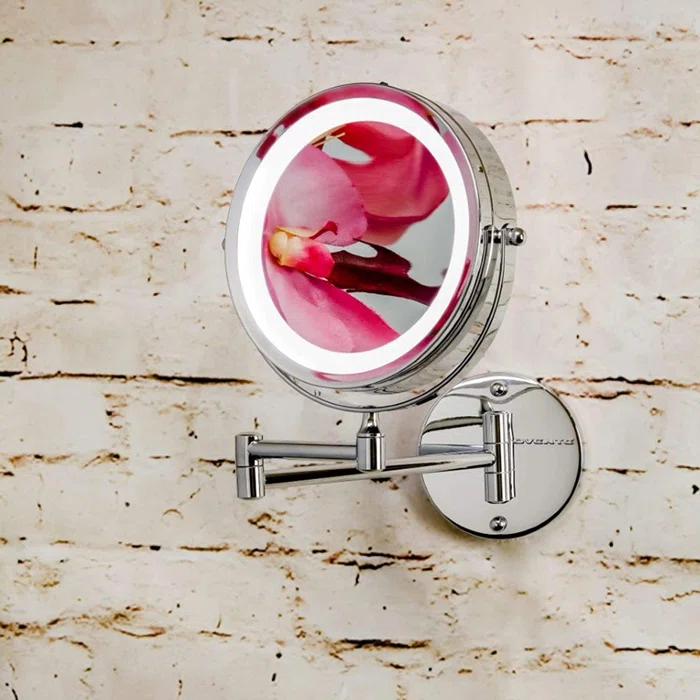 Ovente Concave LED Wall Mirror