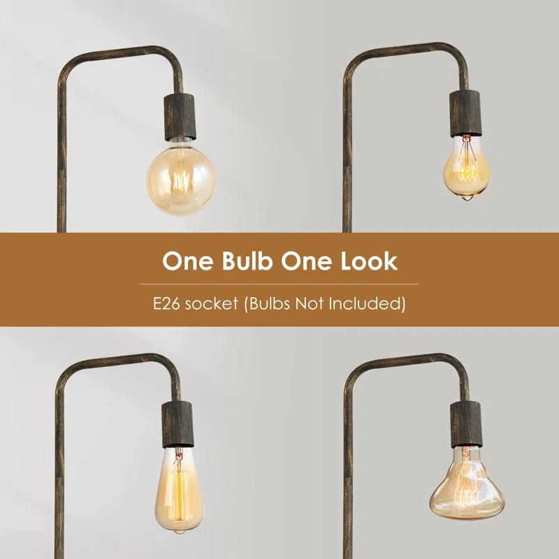 Ivy Bronx Mid Century Industrial Floor Lamp