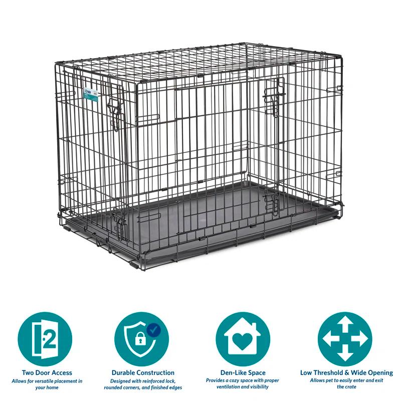 Midwest Homes For Pets MidWest Homes for Pets Double Door iCrate