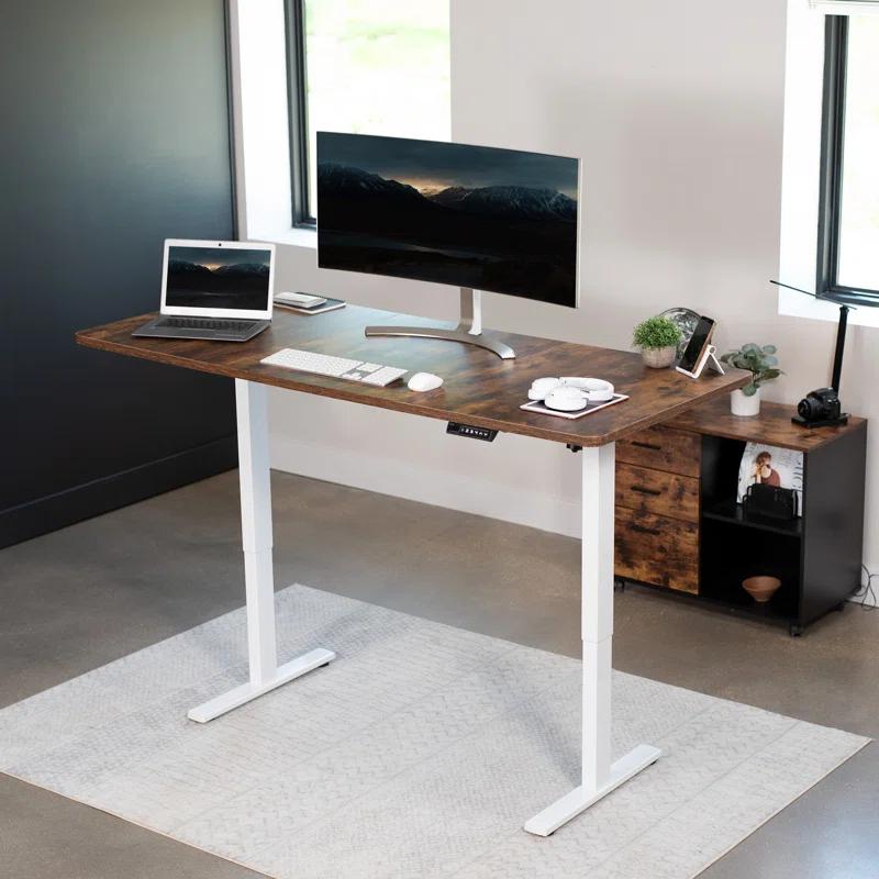Vivo VIVO Single Motor Electric Desk with Push Button Memory Controller