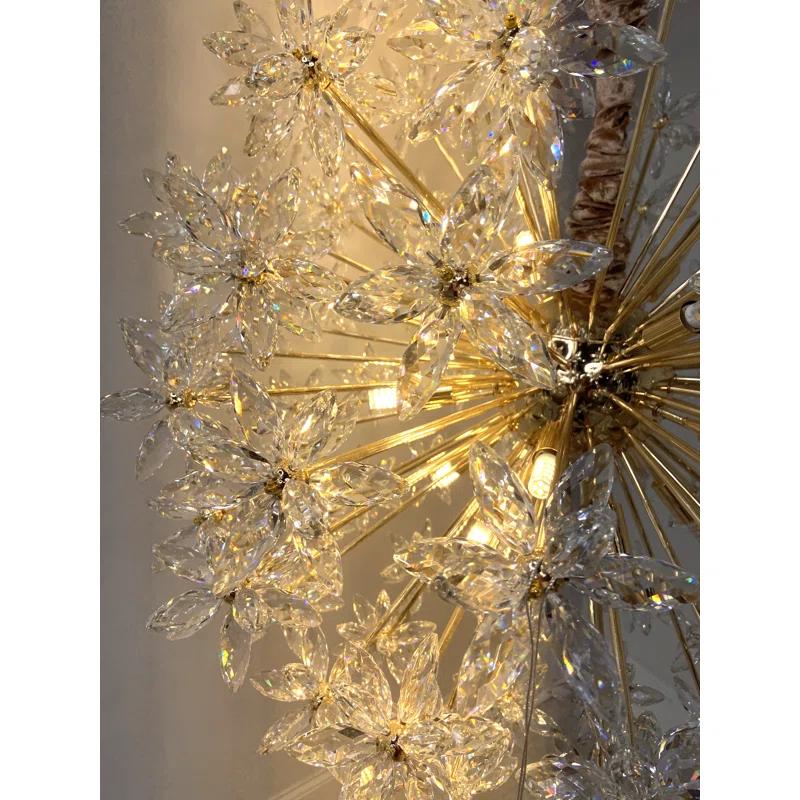 Michael Amini Bouquet 18 - Light Globe Chandelier