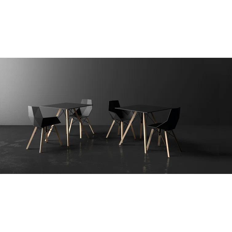 Vondom Faz Wood - Chair - Set Of 4 - Basic/Injection (Set of 4)