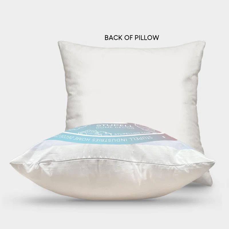 Stupell Industries Abstract Indoor/Outdoor Throw Pillow