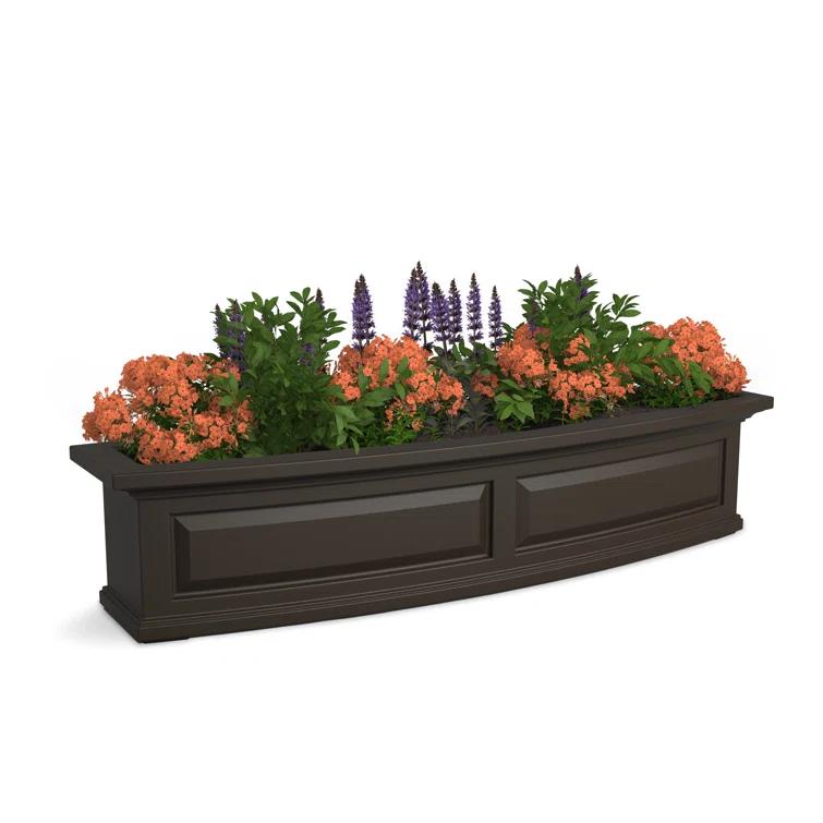 Mayne Inc. Nantucket Resin Window Box with Water Reservoir
