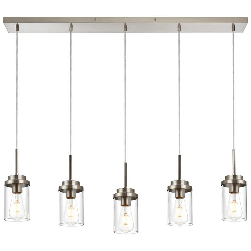 Latitude Run® Lizvet 5 - Light Kitchen Island Pendant