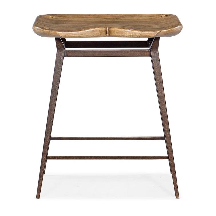 Hooker Furniture Big Sky Counter Stool with Metal Frame