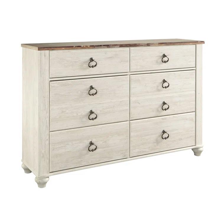 Ophelia & Co. Barzan 60.94'' W 6 - Drawer Dresser