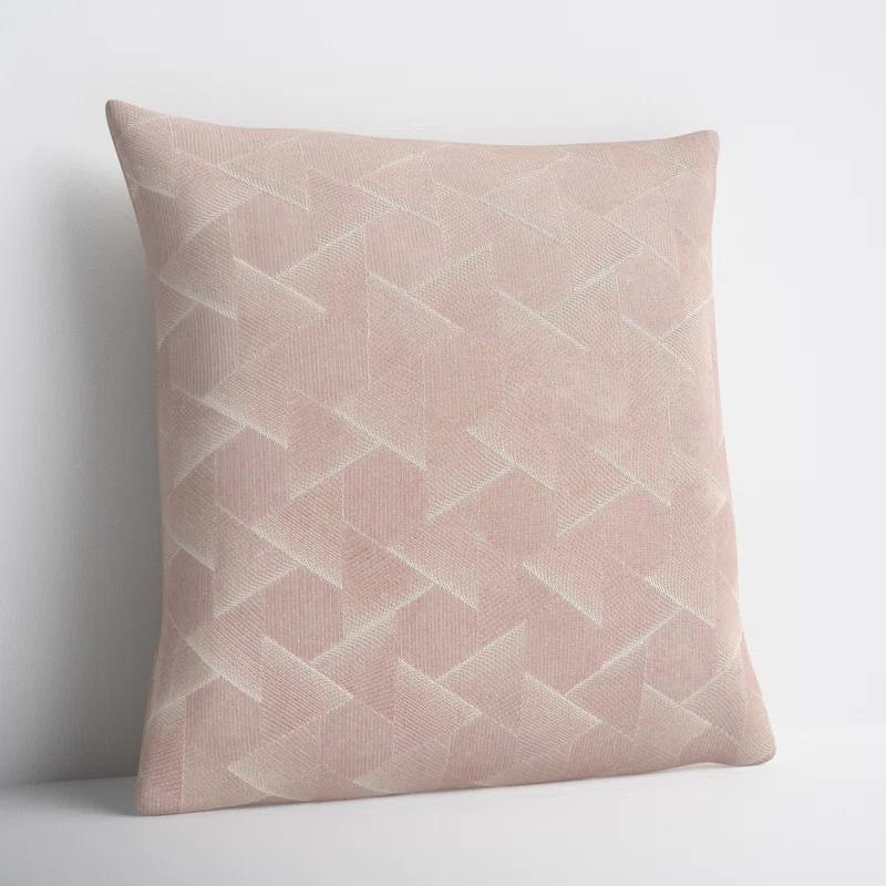Gretchen Geometric Cotton Throw Pillow