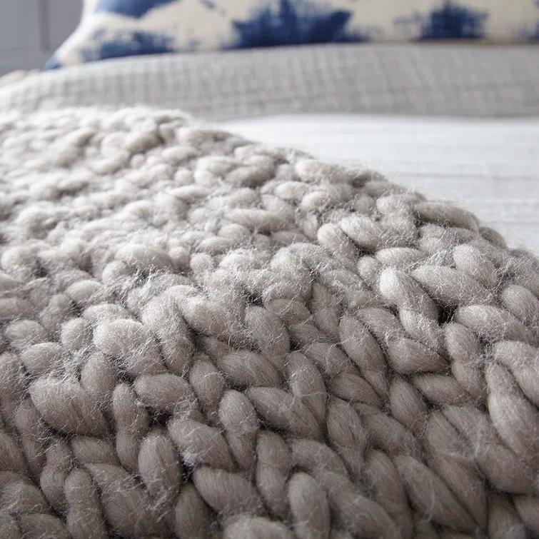 Estiva Cable Knit Throw