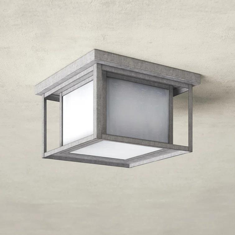 Vermont Square Outdoor Flush Mount