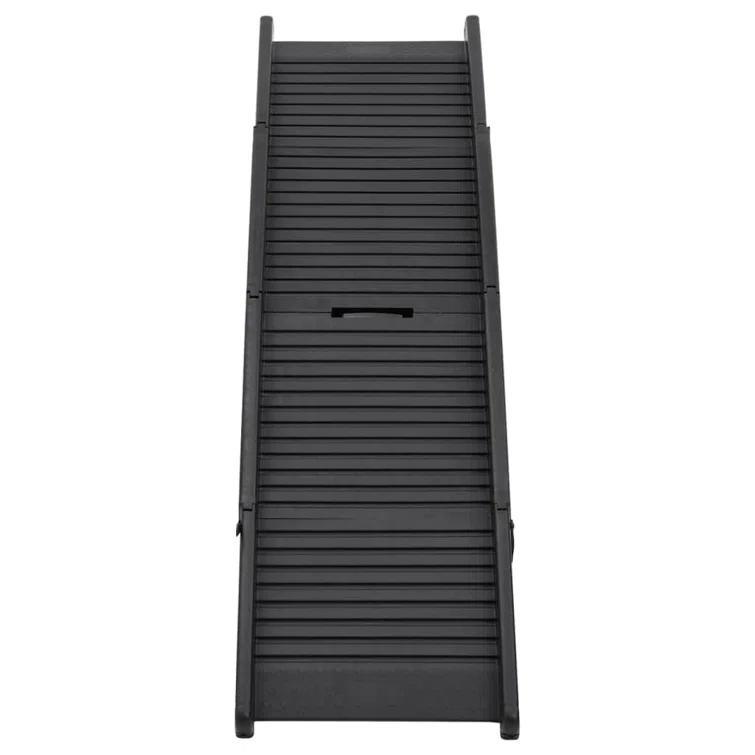 Tucker Murphy Pet™ Folding Dog Ramp Black 60.2" x 15.7" x 4.9" Plastic