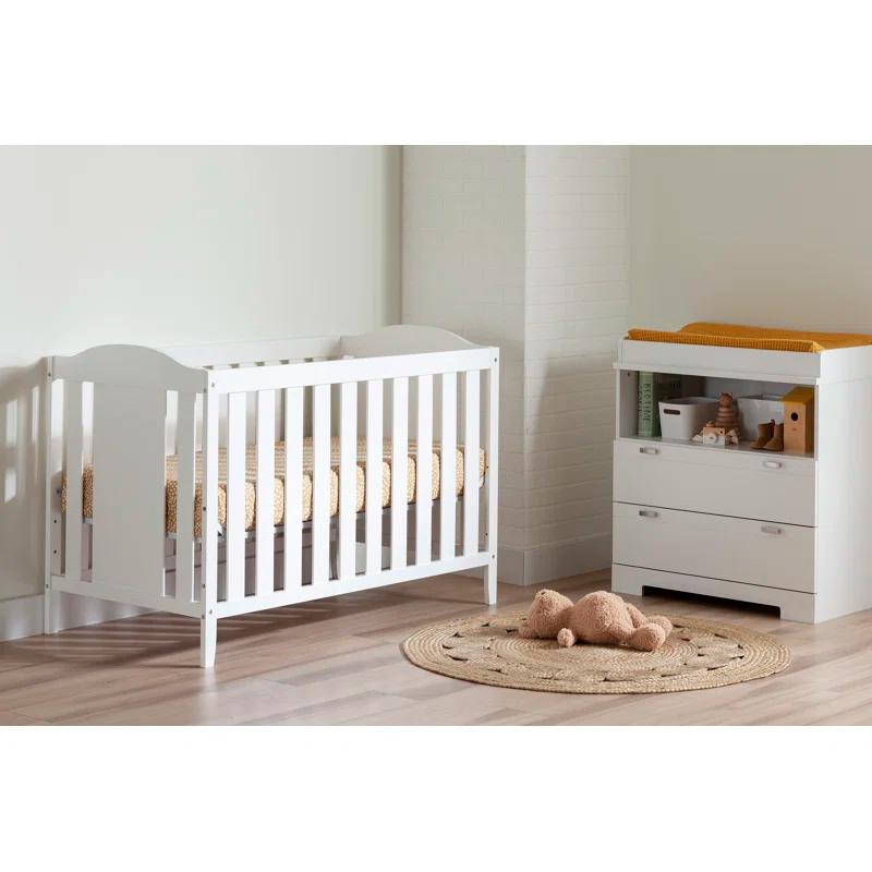 Reevo 2 -in-1 Convertible Crib