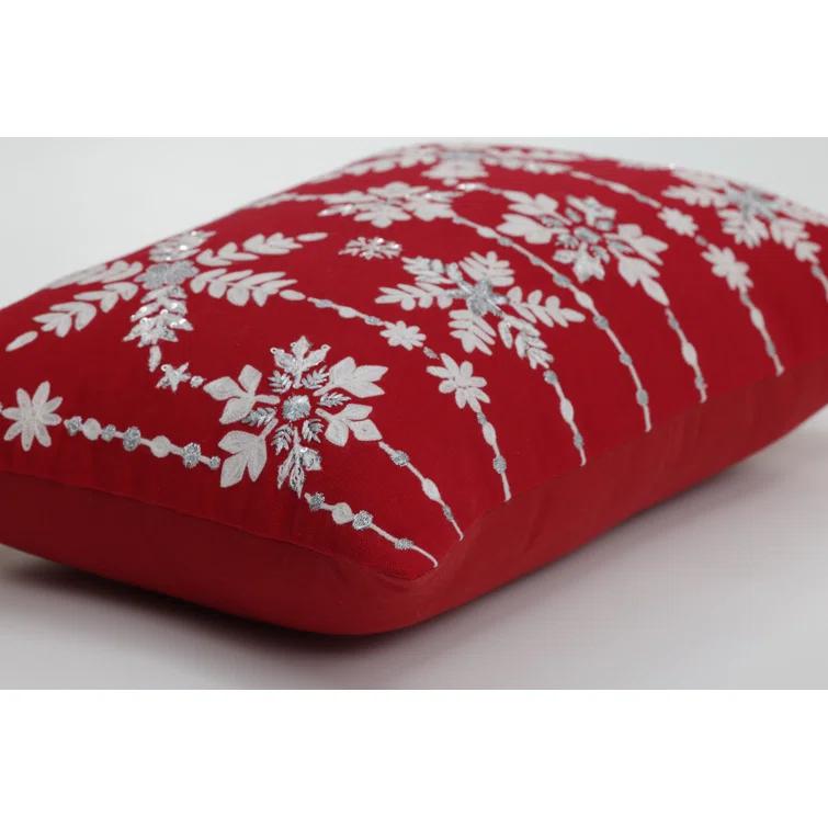 Pillow Perfect Floral Reversible Throw Pillow