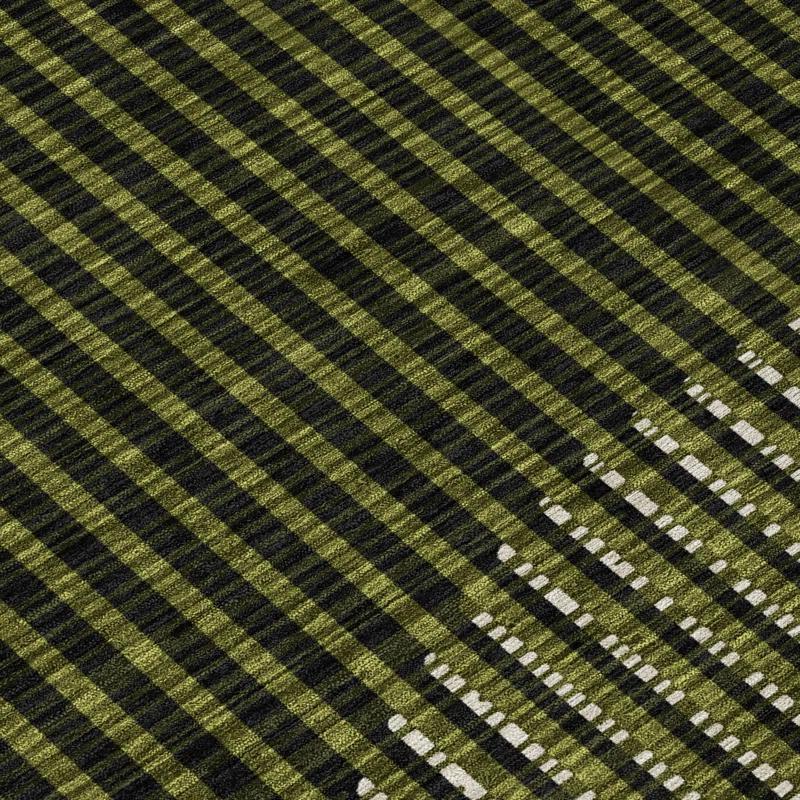 Machine Washable Indoor/Outdoor Chayden ACN1001 Olive