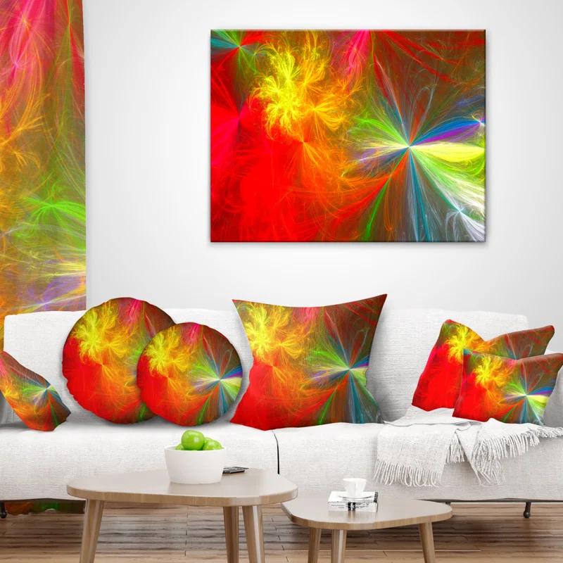 Design Art Abstract Throw Pillow