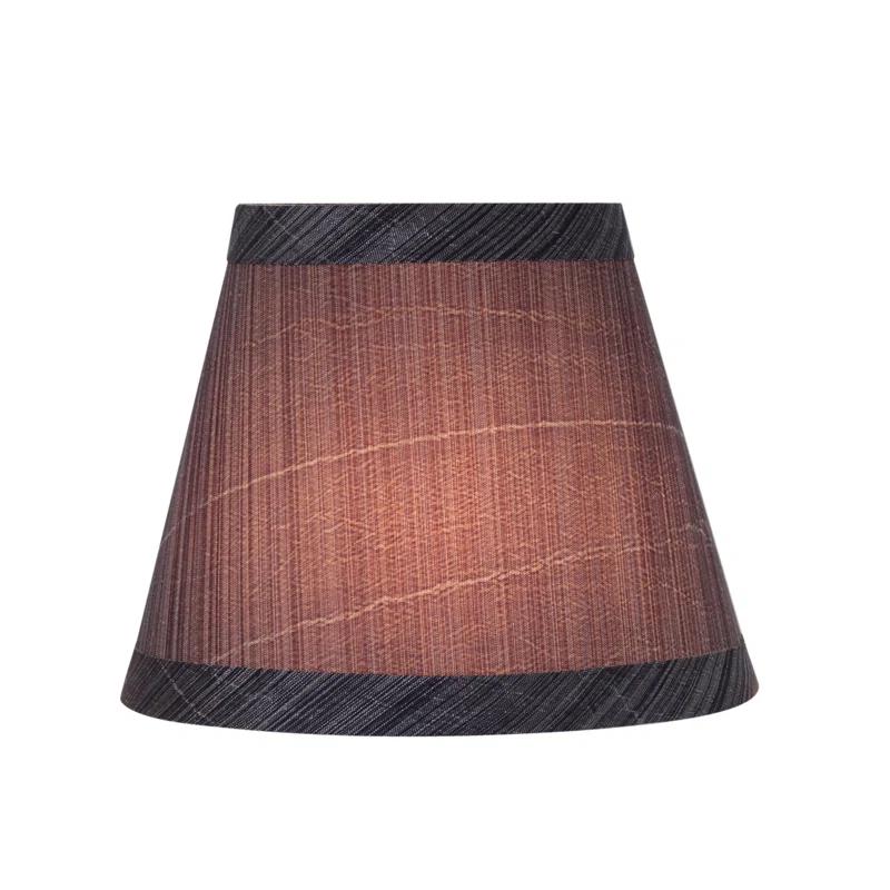 Aspen Creative Corporation 4'' H Synthetic Fabric Empire Lamp Shade (Set of 6)