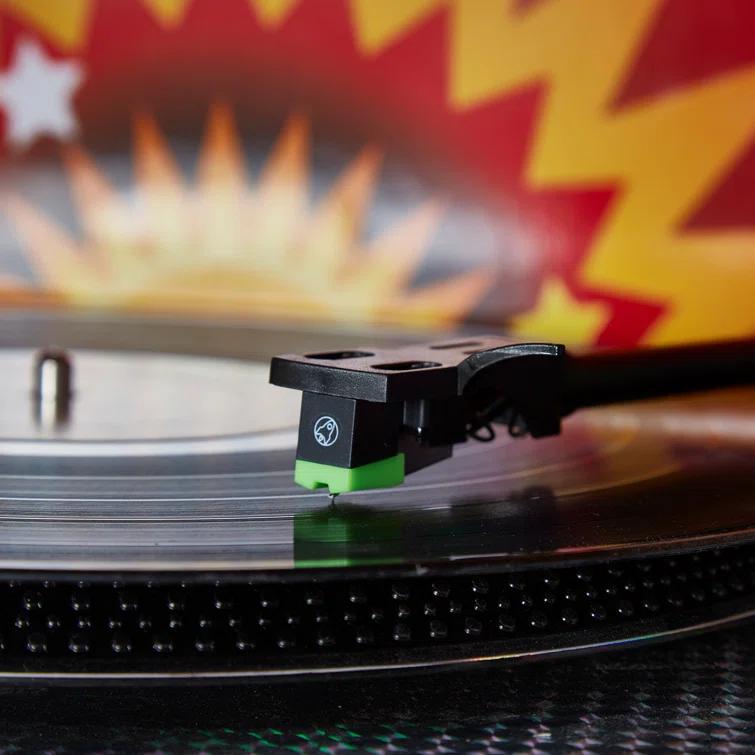 Arkrocket Audio Arkrocket Saturn V Full Size Jukebox Vinyl Record Player Bluetooth USB SD CD Player Radio Turntable