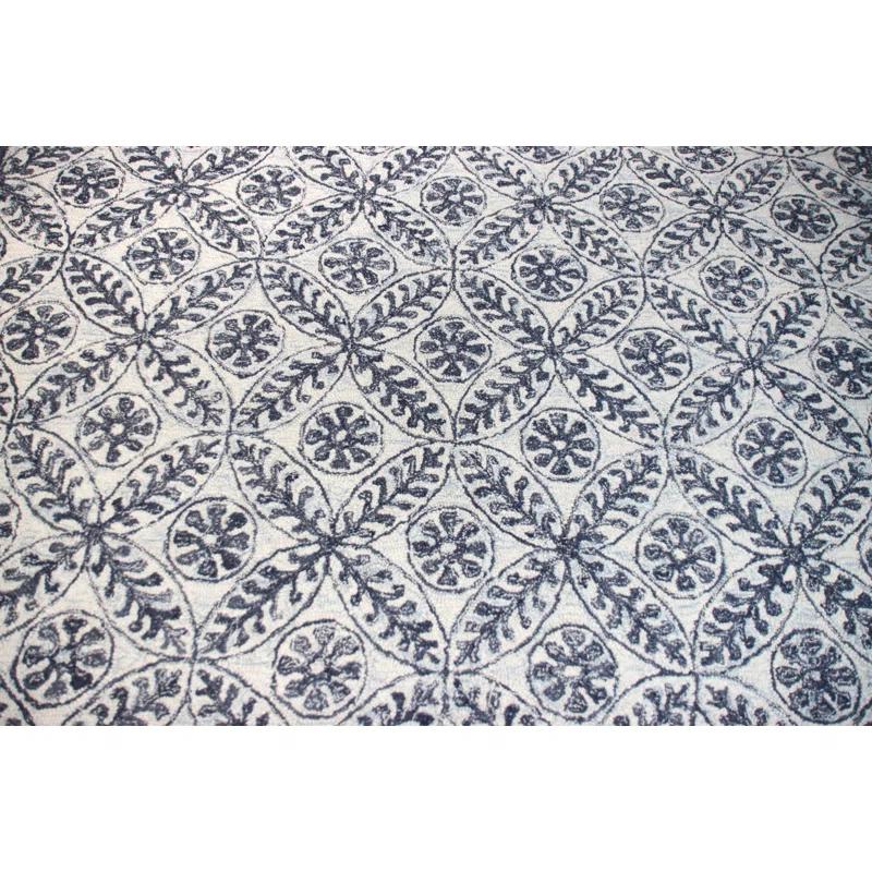 Bashian Rugs Valencia Hand Tufted Wool Geometric Indoor Rug