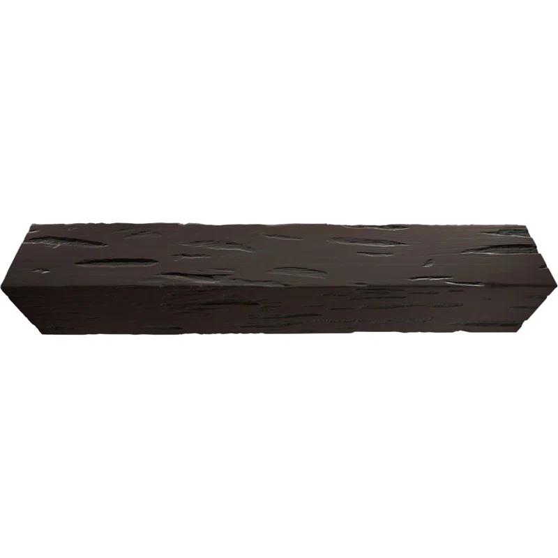 Ekena Millwork Pecky Cypress Endurathane Faux Wood 3-Sided Ceiling Beam (U-beam)
