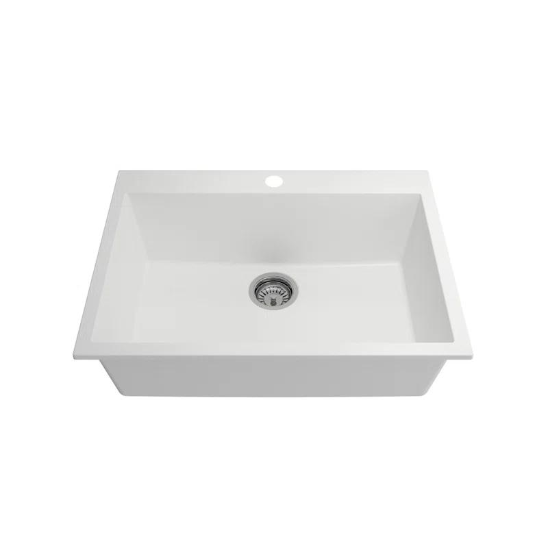 BOCCHI Campino Single Bowl Granite Kitchen Sink 1634-507-0126