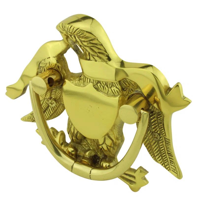 The Renovators Supply Inc. Renovators Supply Manufacturing Door Knockers for Front Door 5 1/4 in. Eagle Shaped