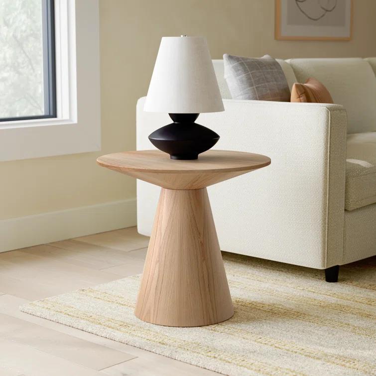 Barra Round Side Table - Natural