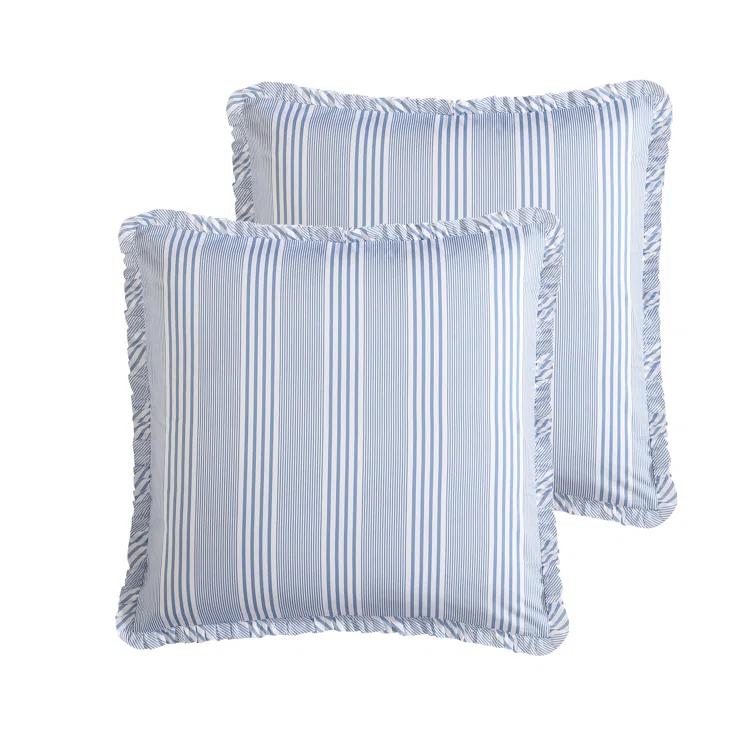 Laura Ashley Laura Ashley Branch Toile Cotton Blue Duvet Cover Bonus Set