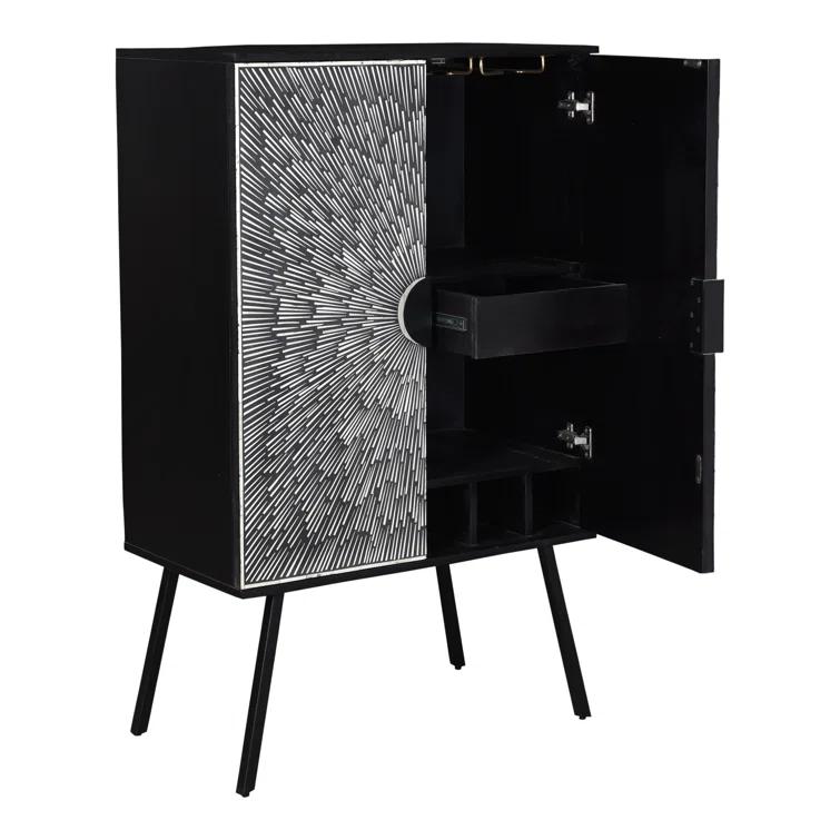 Homestock Old World Charm Wine Cabinet