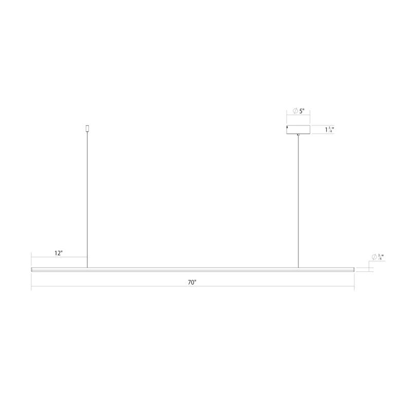 Fino 1 - Light LED Simple Pendant