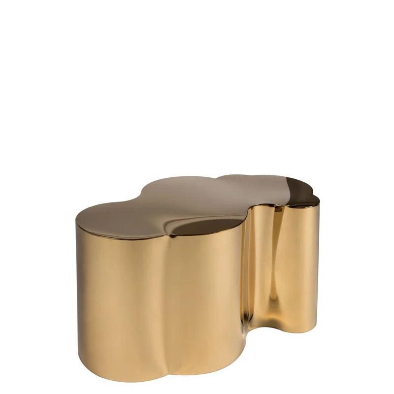 Statements by J Kate Coffee Table with Cloud-Shaped Freeform Design – Modern Accent Table