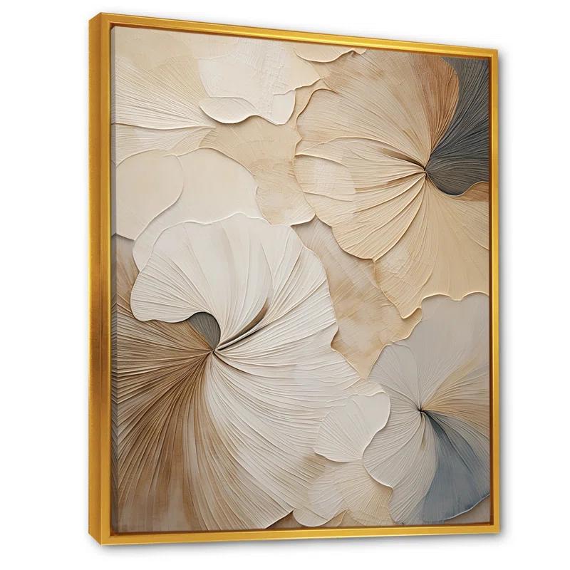 " Beige Minimalism Elegance In Bloom "